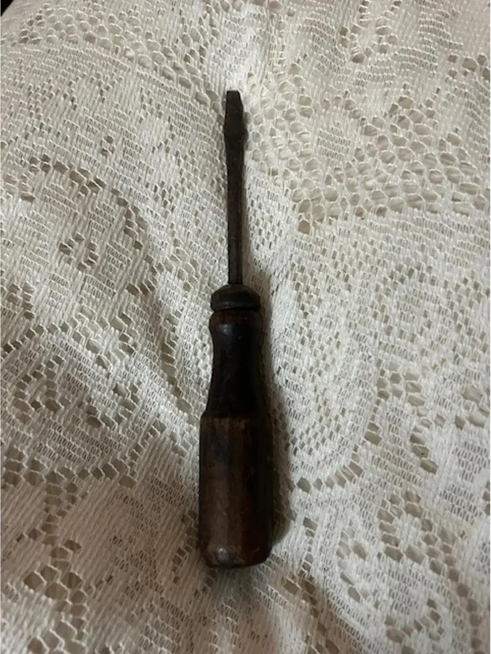 Set of 3 Vintage Wood Handle Hand Tools